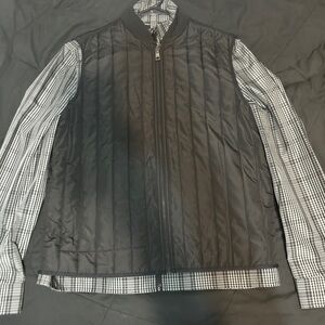 Men's Black Quilted Jacket